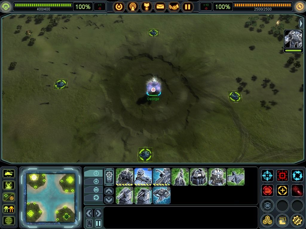 Supreme Commander screenshot 4 for Xbox 360